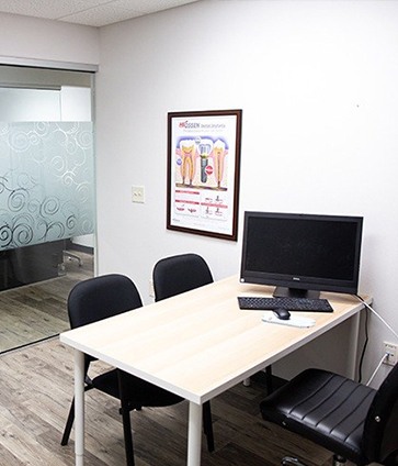 Dental consultation room